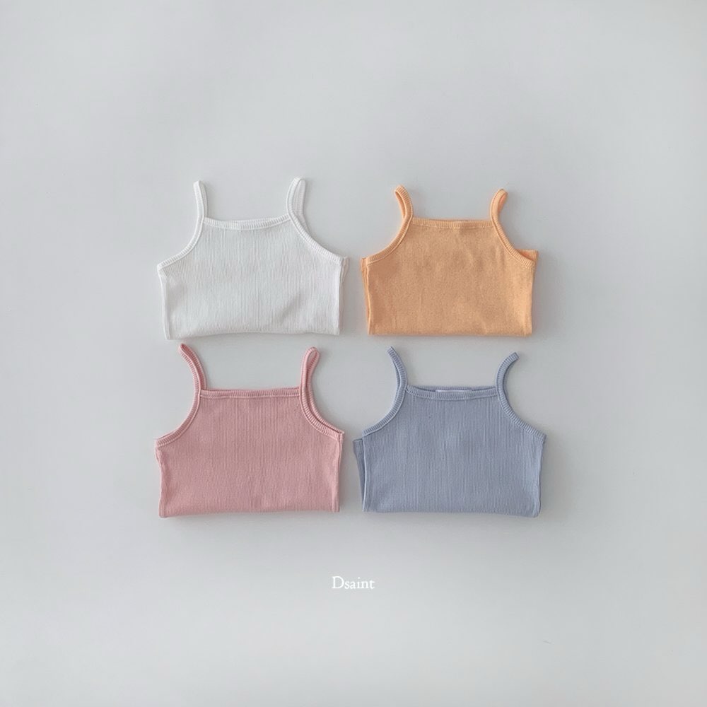 3-Pack D.saint Ribbed Camisole Top — Kids