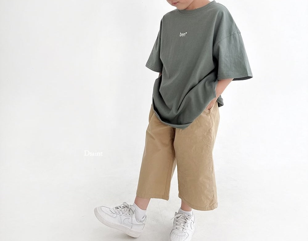 2-Pack D.saint Ben Logo Oversized T-Shirt — Kids