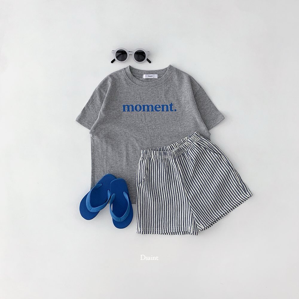 (2pack) D.Saint Striped Cotton Short Pants - Kids