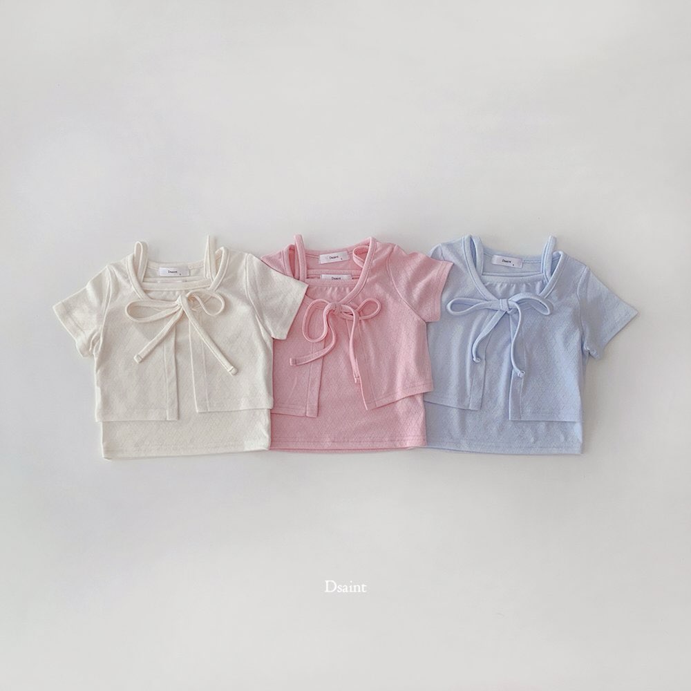 2-Pack D.saint Salang Strap Cardigan Set — Kids
