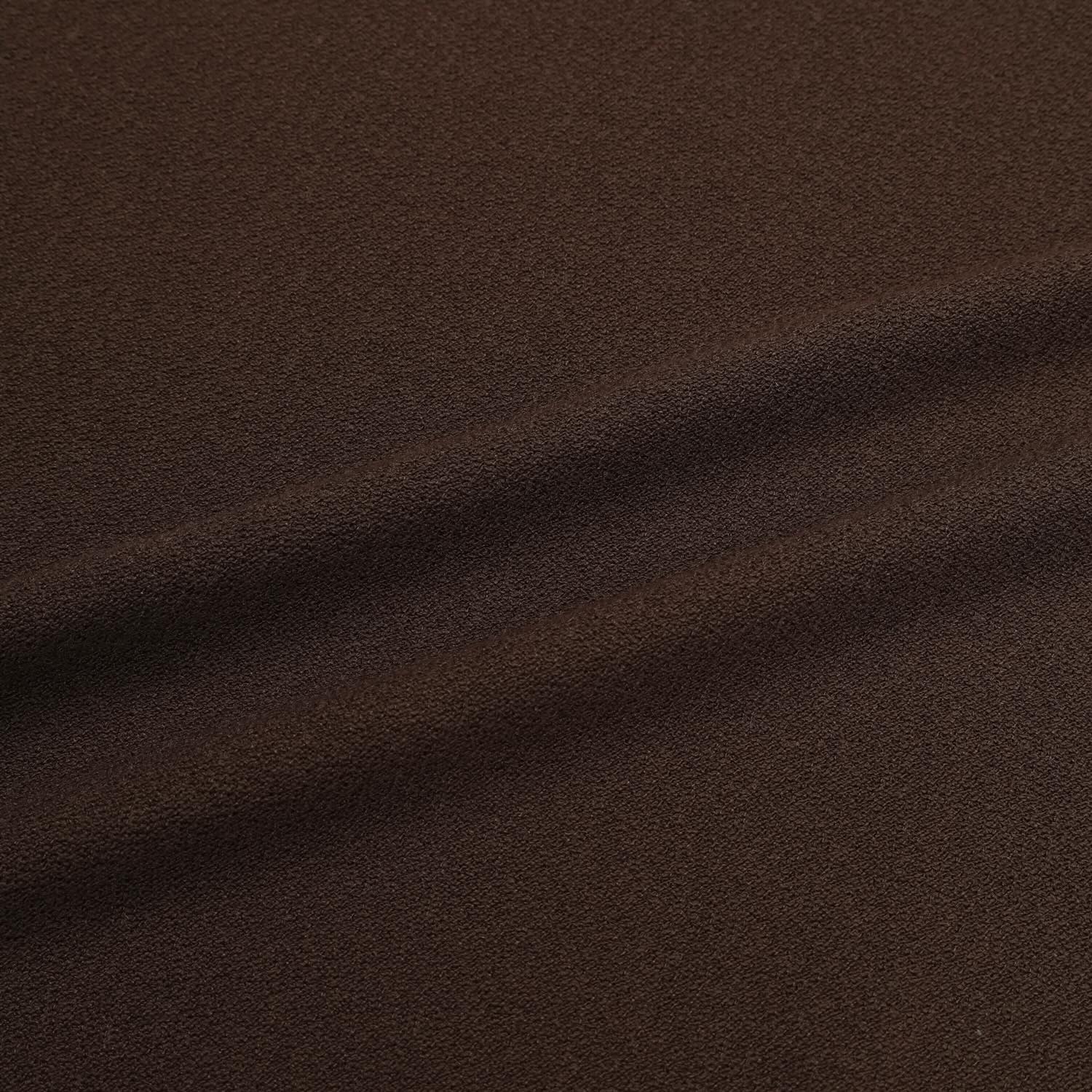 Contrast Trim Crew Neck Knit Tee — sleeve and hem detail