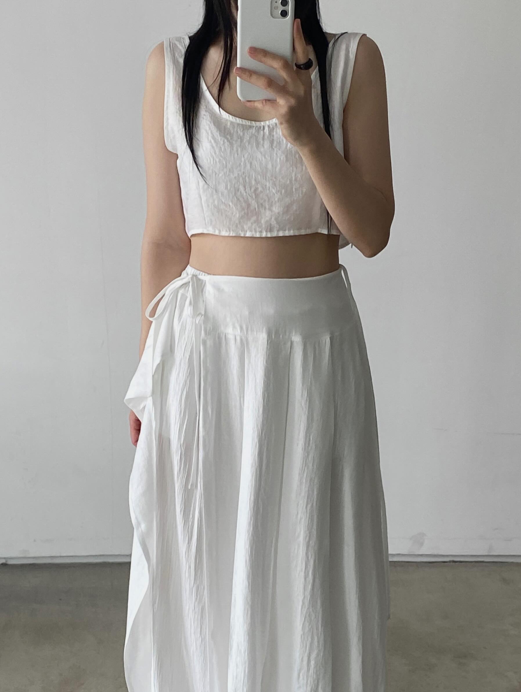 Authentic Crop Tank Top (+Optional Matching Skirt)