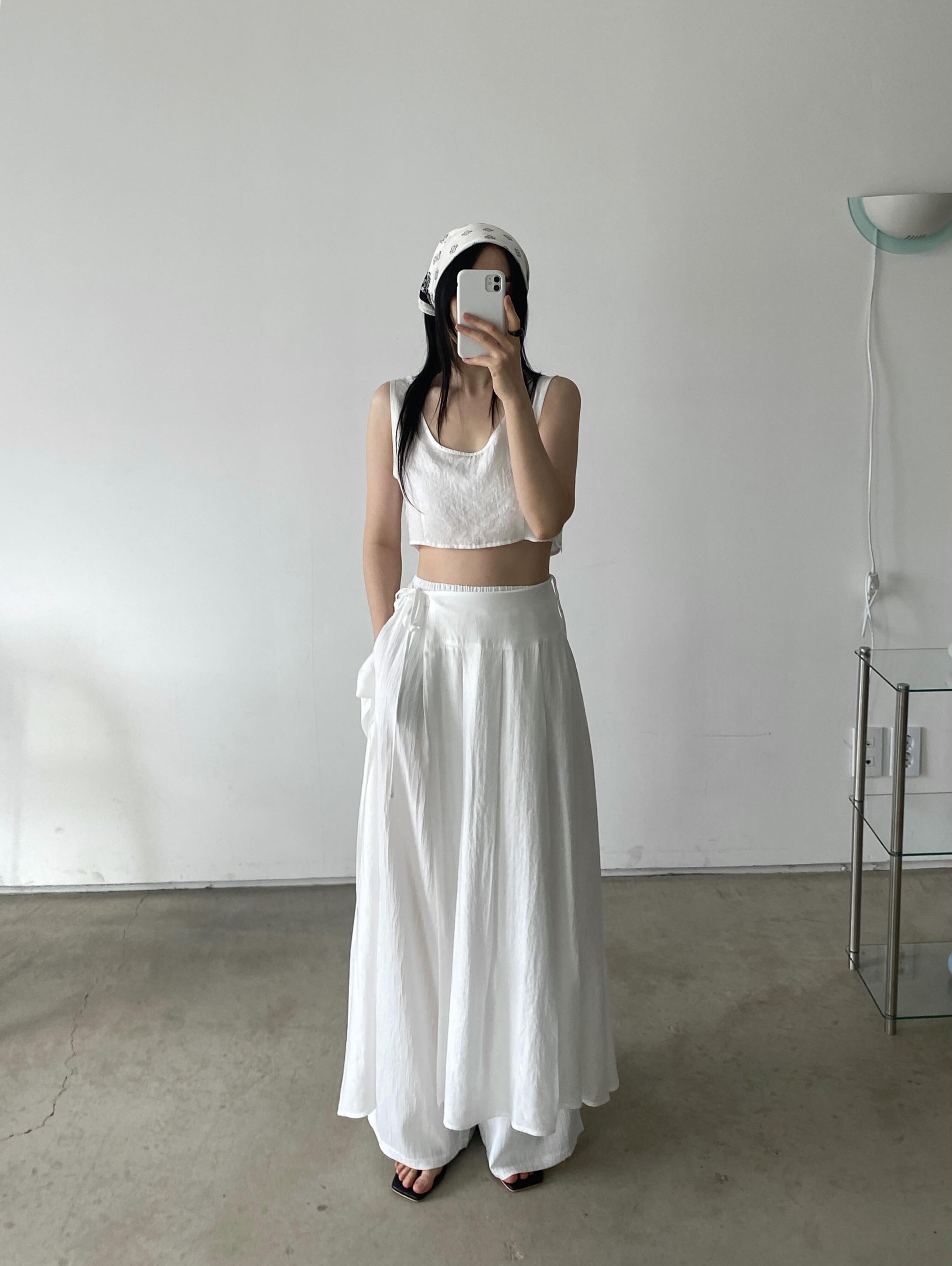 Authentic Crop Tank Top (+Optional Matching Skirt)