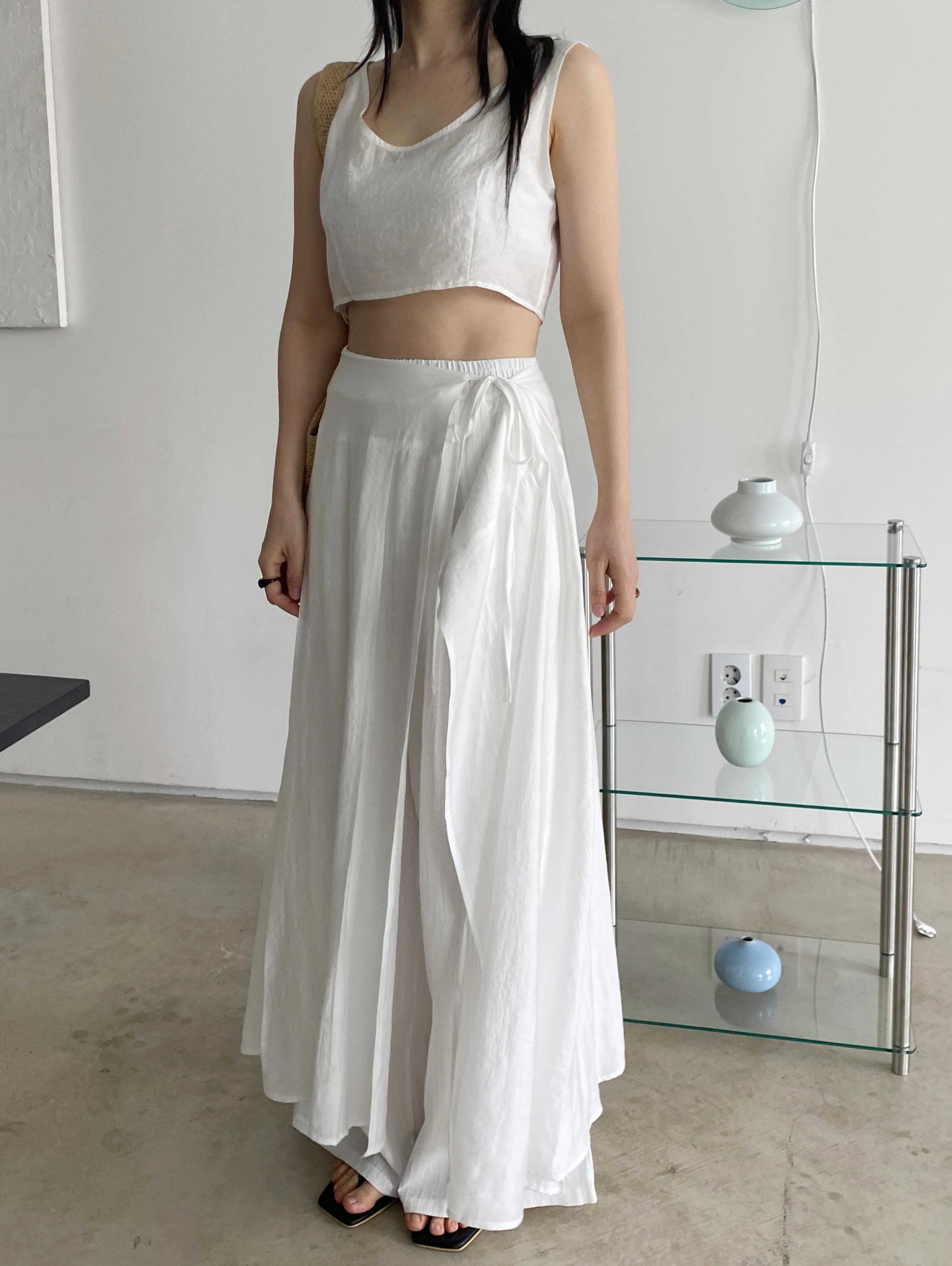 Authentic Crop Tank Top (+Optional Matching Skirt)