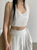 Authentic Crop Tank Top (+Optional Matching Skirt)