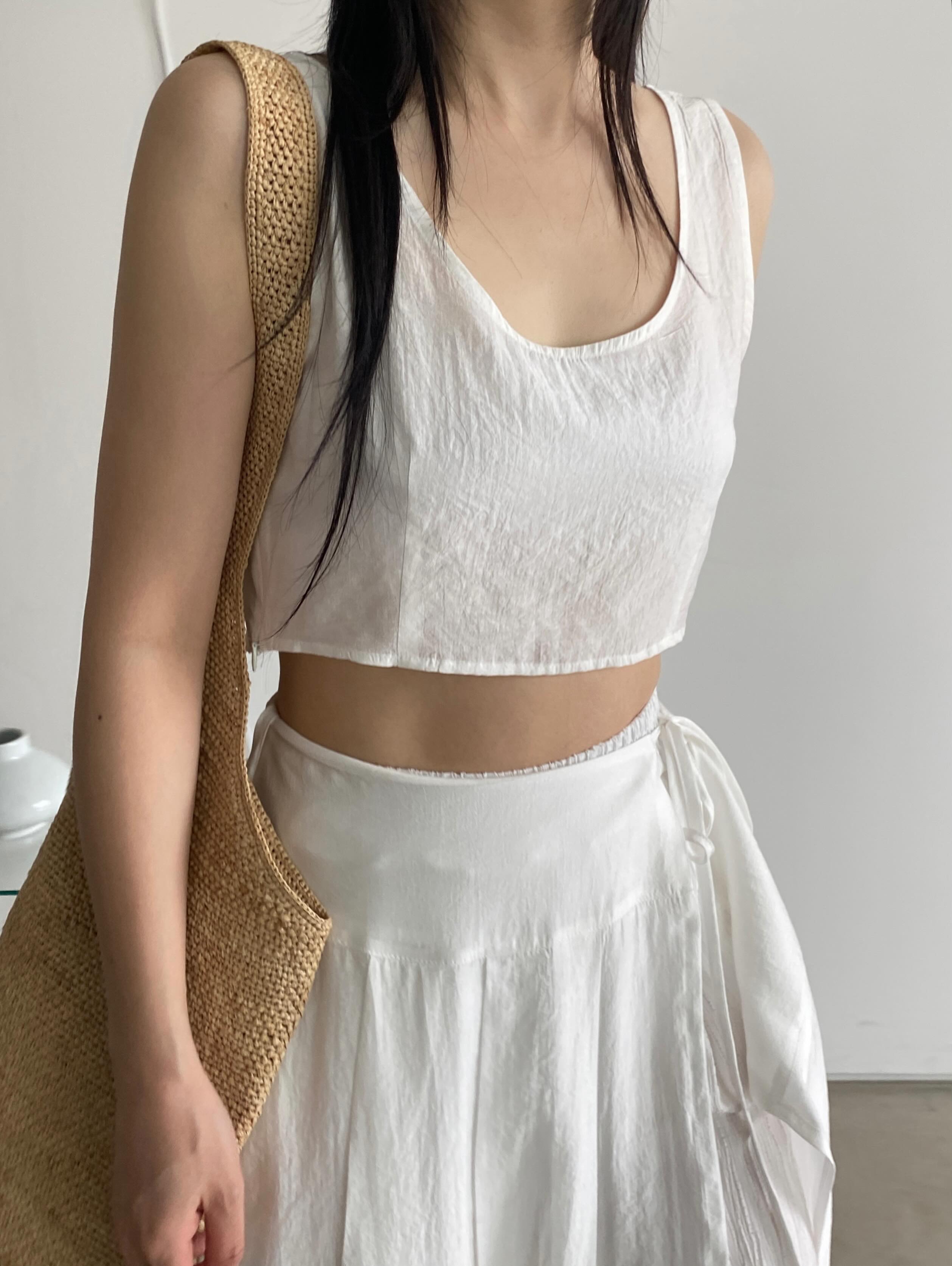 Authentic Crop Tank Top (+Optional Matching Skirt)