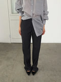 High Waist Flare Slacks