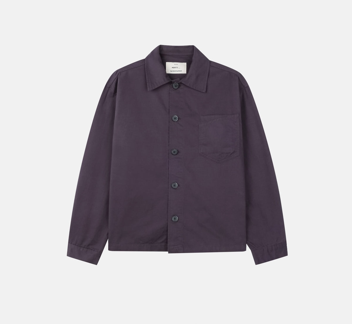 Mento Herringbone Cotton Shirt Jacket