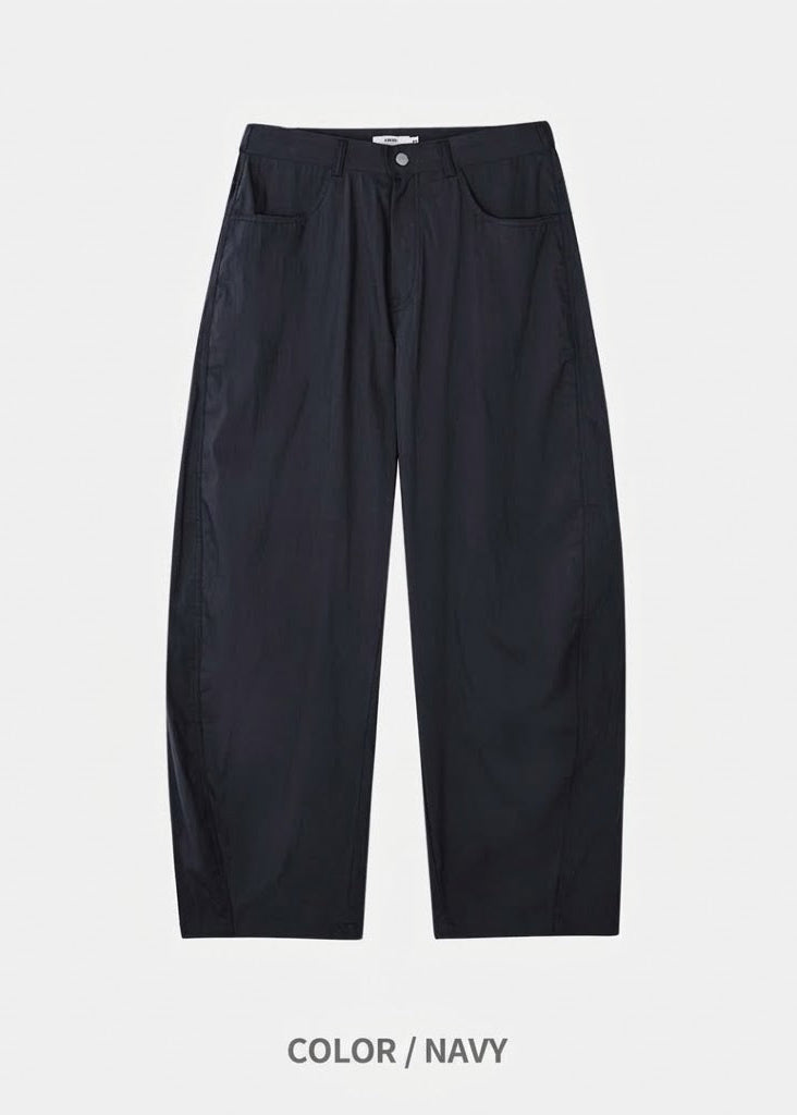 Pantalon ample à jambes larges — 4 couleurs