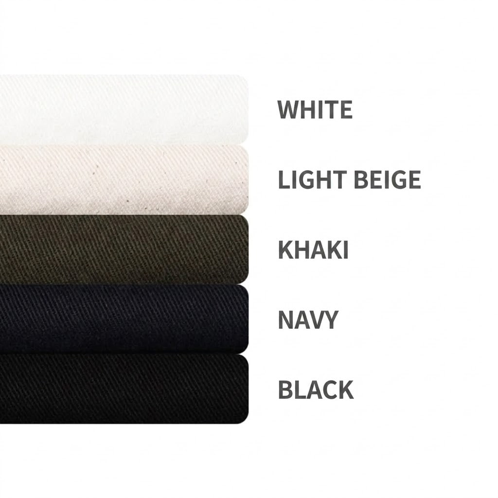 Grab Wide Bermuda Shorts — Heavy Cotton Canvas Drawstring