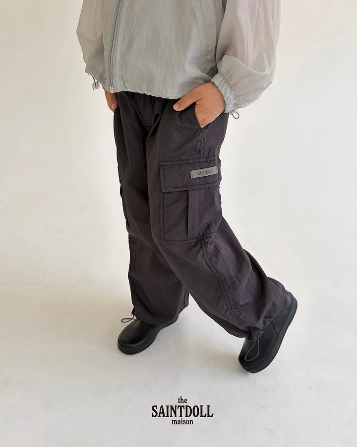 Saintdoll Cargo Anorak Wide-Leg Pants — Mother & Child Matching
