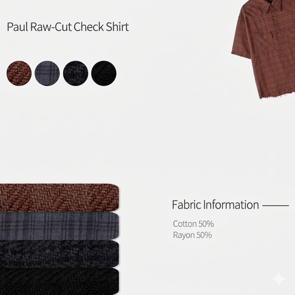 Camicia a maniche corte Remain Check