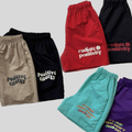 3Pack Slogan Print Nylon Shorts — Kids