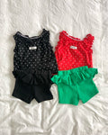 Bailey Polka Dot Ruffle Top & Frill Shorts Set — Kids