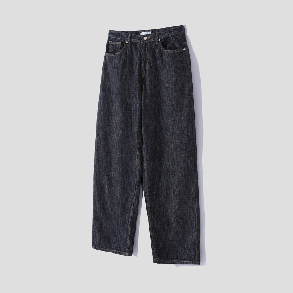 Pantaloni Larghi in Denim Premium Gentle Cover