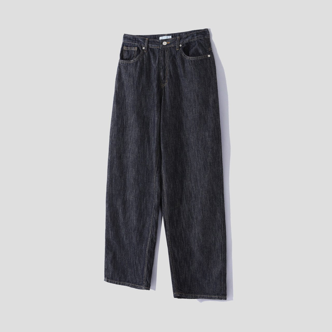 Pantaloni Larghi in Denim Premium Gentle Cover