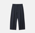 Pantaloni Chino Plissé a Vestibilità Morbida
