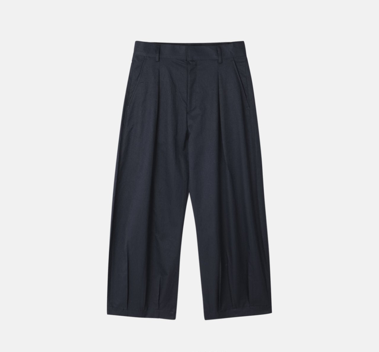 Fleur Relaxed Fit Pleated Chino Trousers