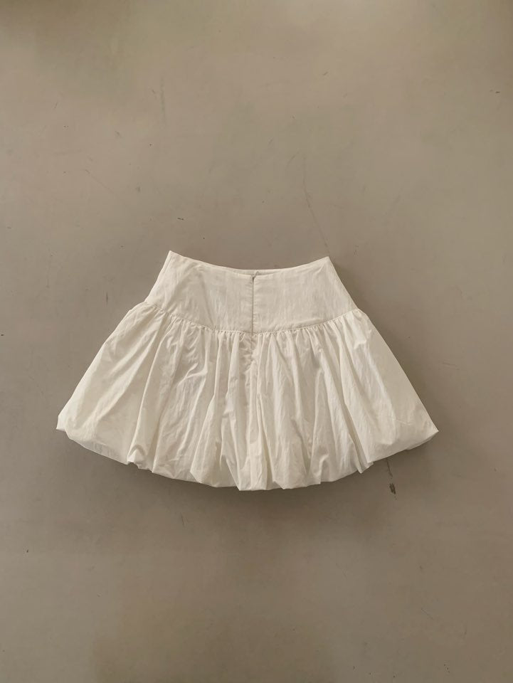 Bysugar Balloon Hem Mini Skirt