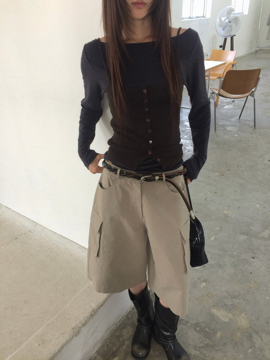 Cargo Pocket Bermuda Shorts