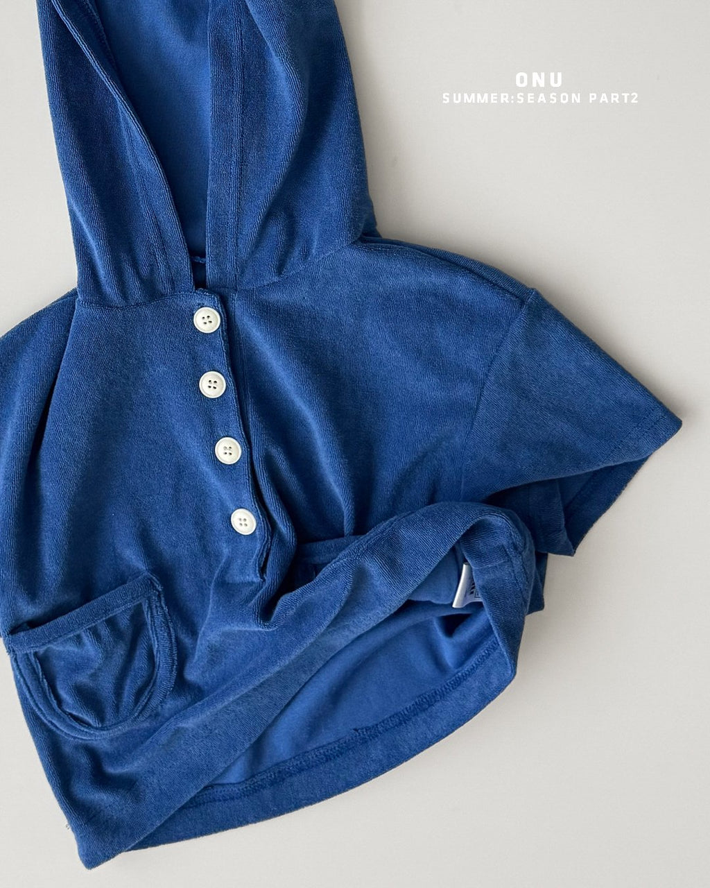 Onu Check Swimsuit (+ Optional Jacquard Beach Shirt & Floral Beach Hood) — Kids