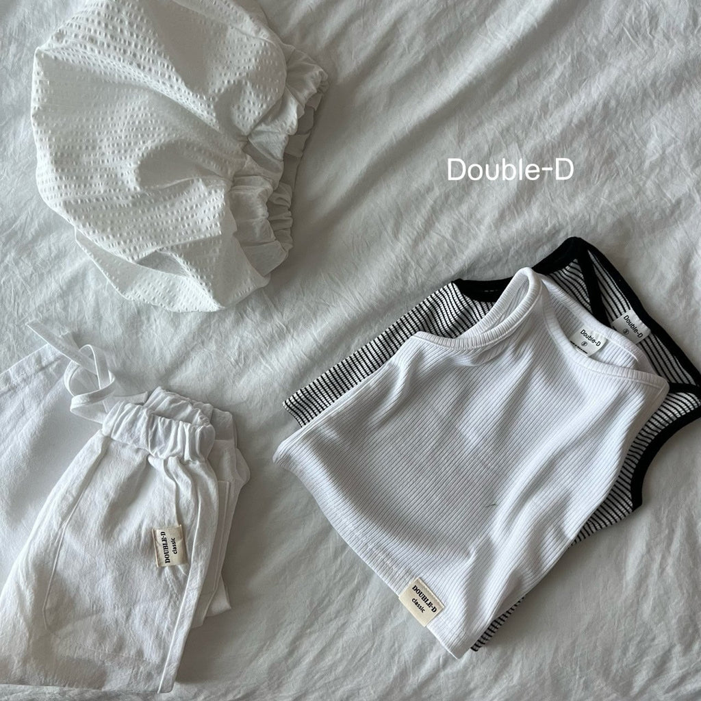 3Pack Double.D Kyoro Ribbed Tank Top — Kids