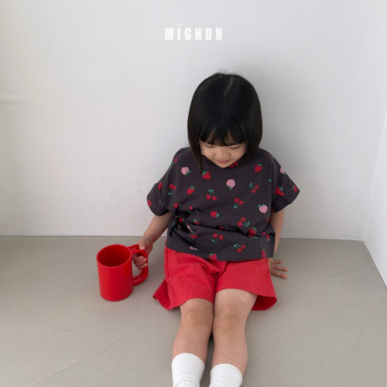 (2pack) Mignon Cotton Work Shorts — Kids