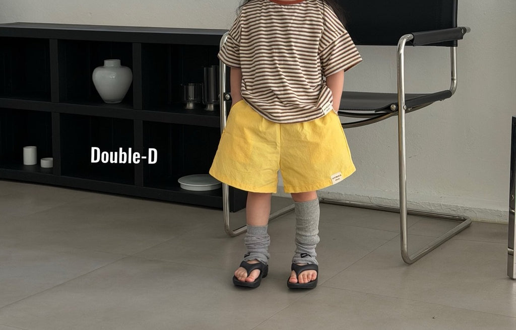 (2pack) Double.D Classic Wide Shorts — Kids