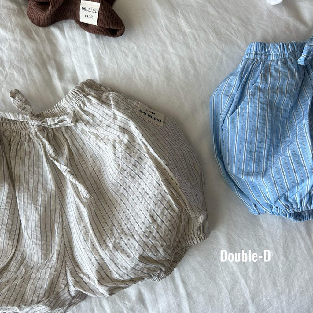 (2pack) Double.D Balloon Stripe Shorts — Kids
