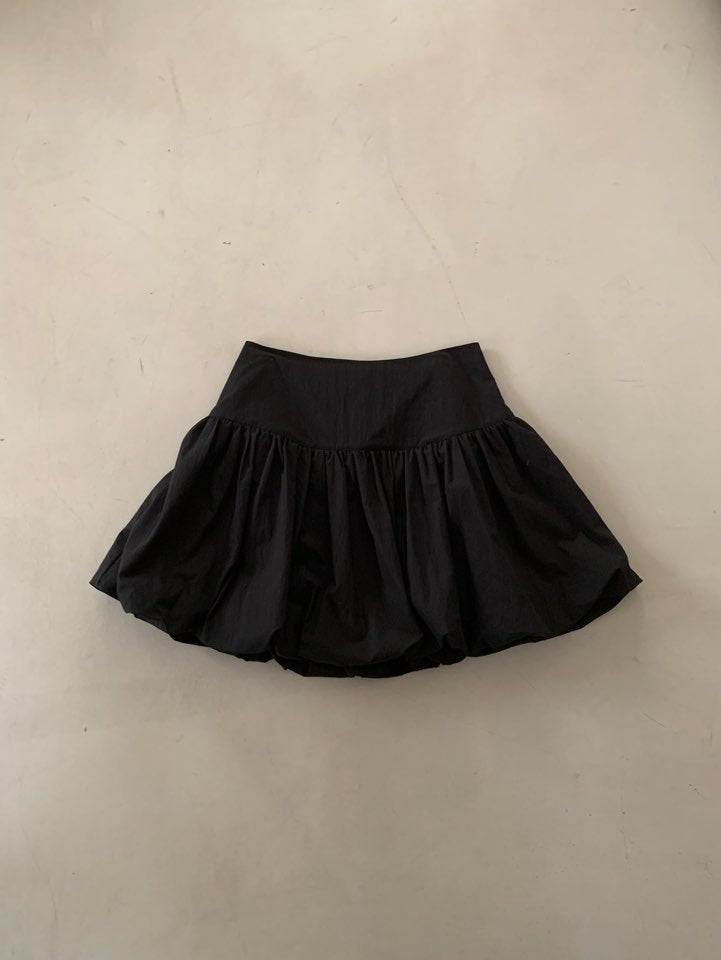 Bysugar Balloon Hem Mini Skirt