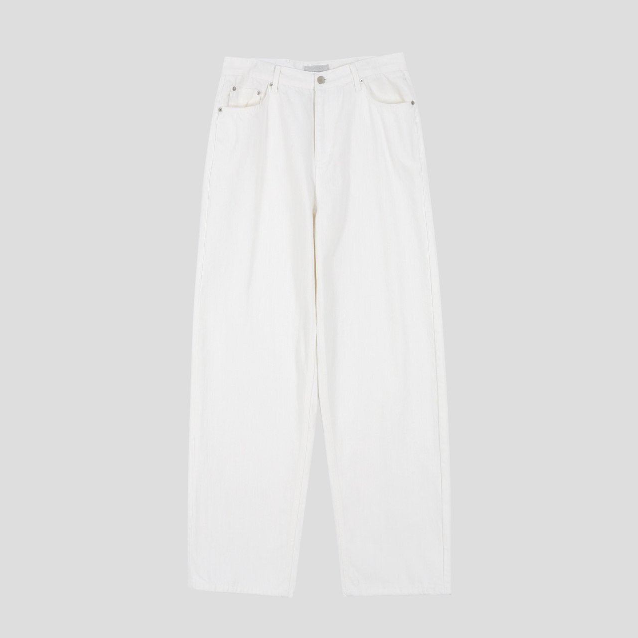 Pantaloni Larghi in Denim Premium Gentle Cover