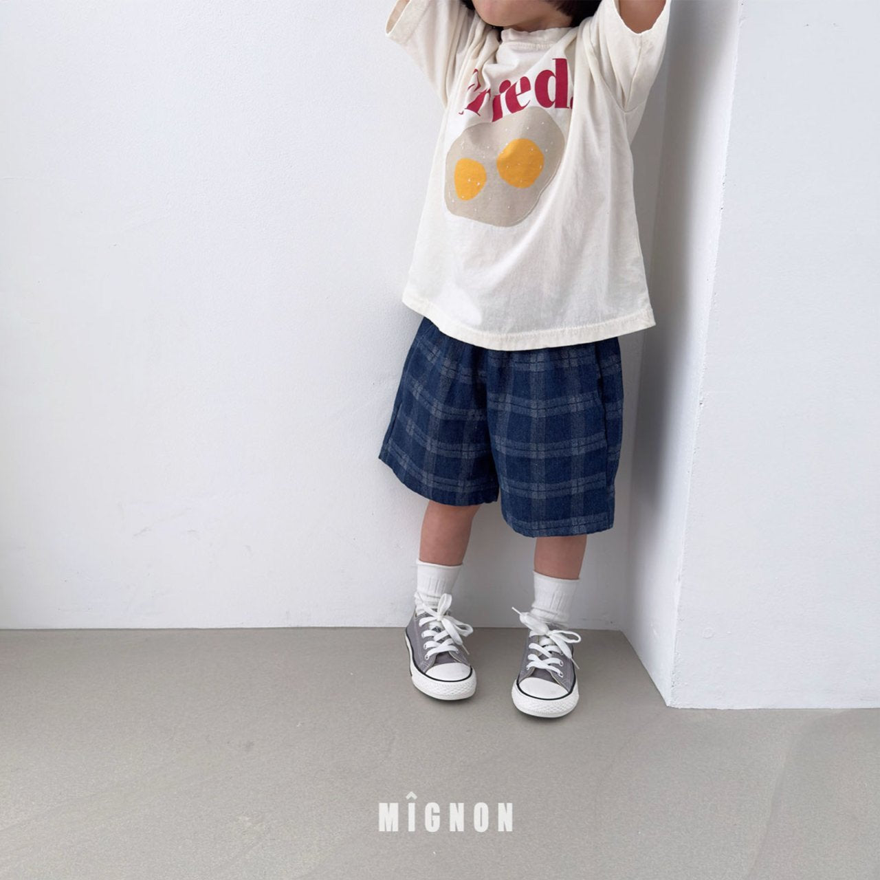 (2pack) Mignon Washed Denim Shorts — Kids