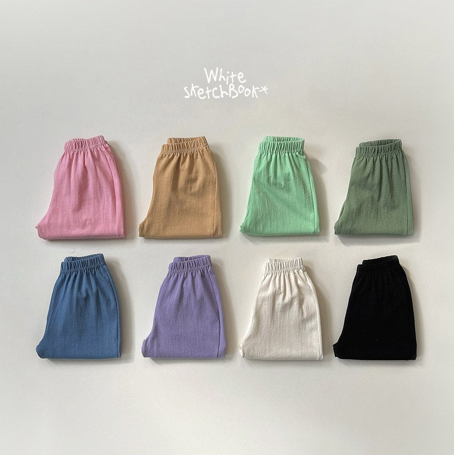 3Pack Cotton Jogger Pants — Kids