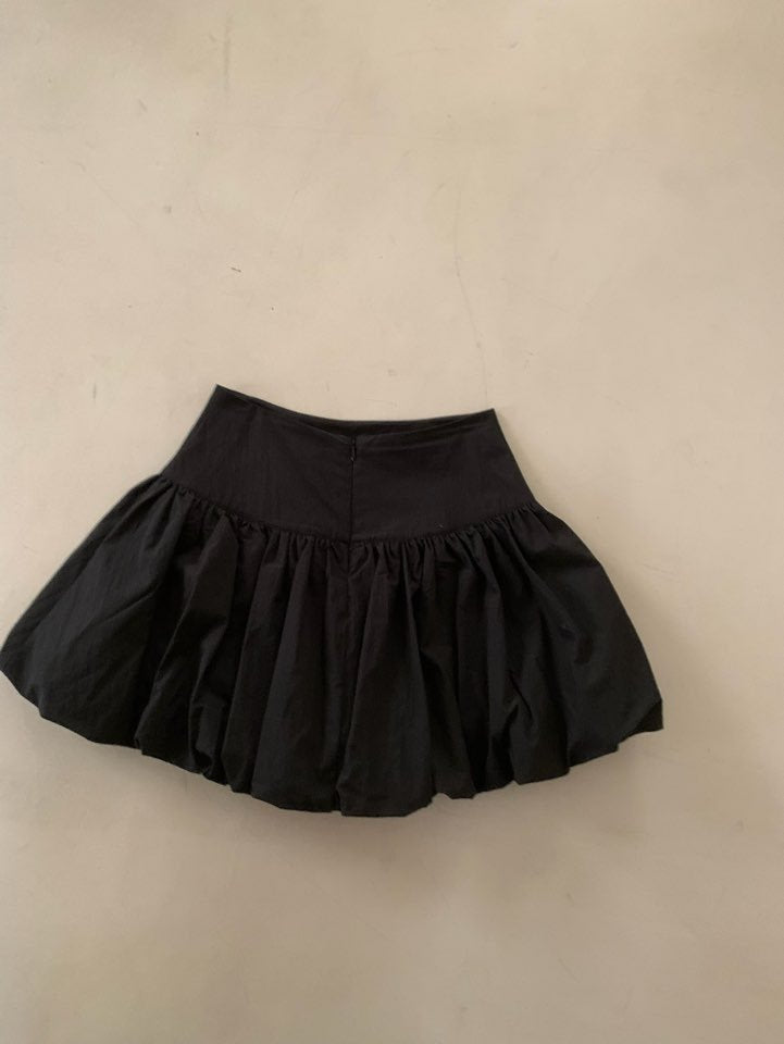 Bysugar Balloon Hem Mini Skirt