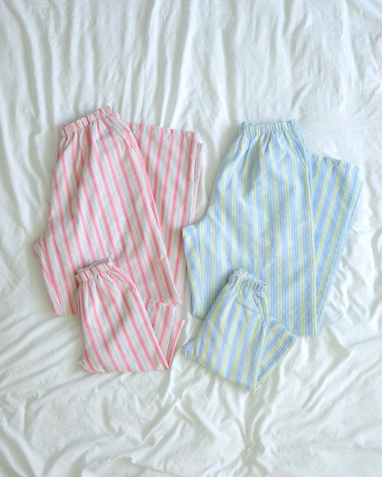 (2pack) Bailey Mother & Child Matching Beach Stripe Cotton Pants