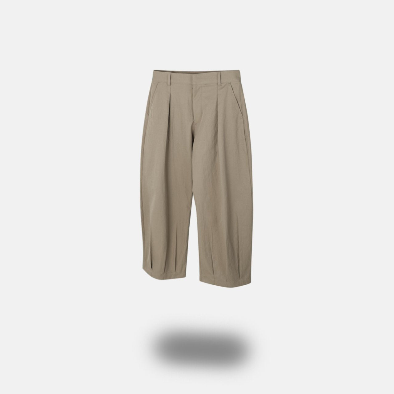 Fleur Relaxed Fit Pleated Chino Trousers