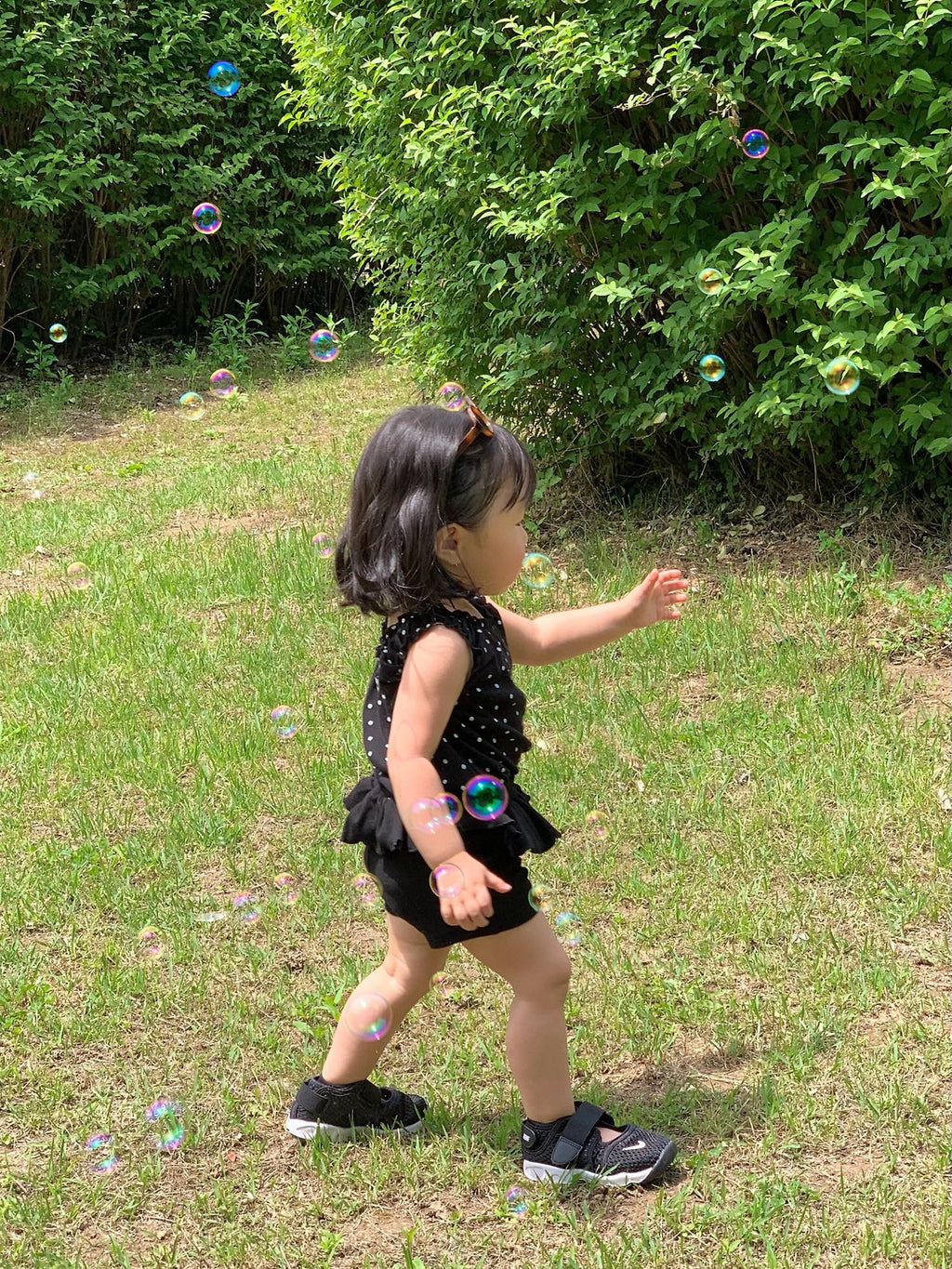 Bailey Polka Dot Ruffle Top & Frill Shorts Set — Kids