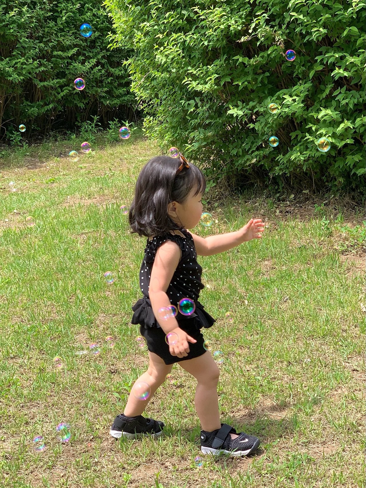 Bailey Polka Dot Ruffle Top & Frill Shorts Set — Kids