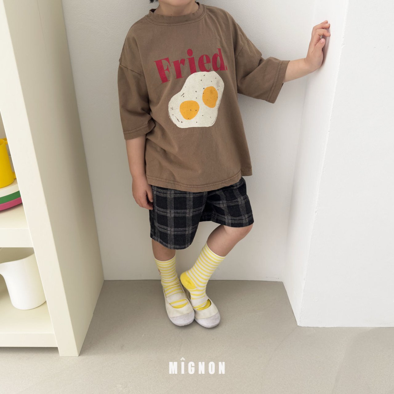(2pack) Mignon Washed Denim Shorts — Kids