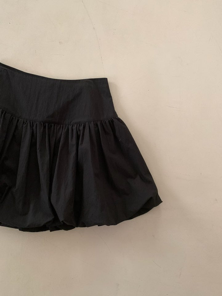Bysugar Balloon Hem Mini Skirt
