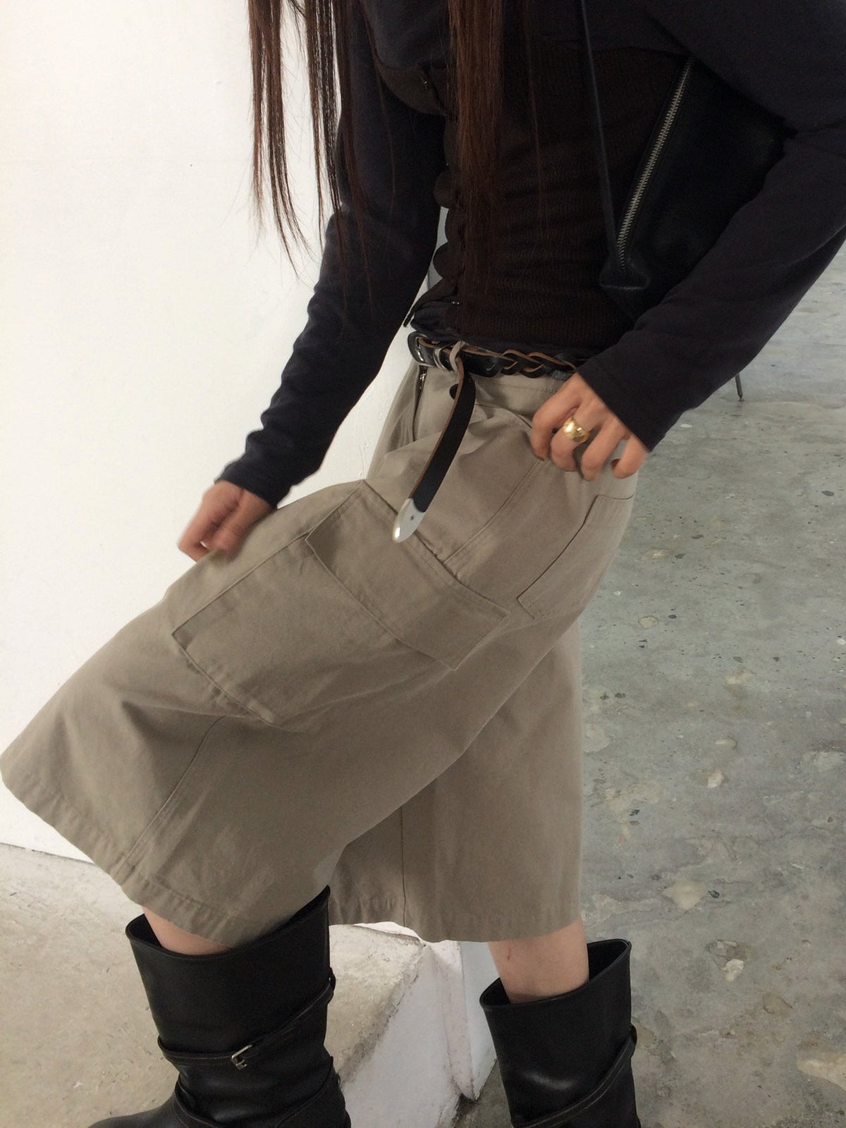 Cargo Pocket Bermuda Shorts