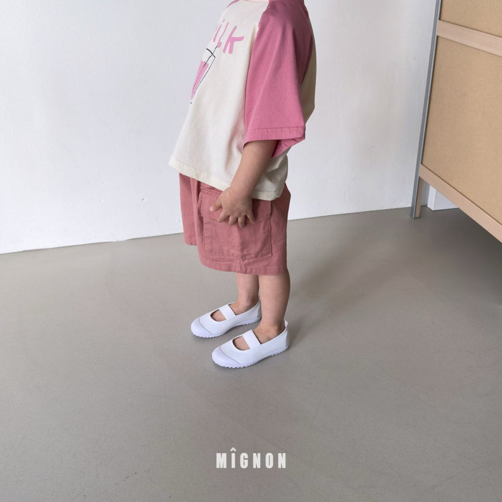 (2pack) Mignon Cotton Work Shorts — Kids