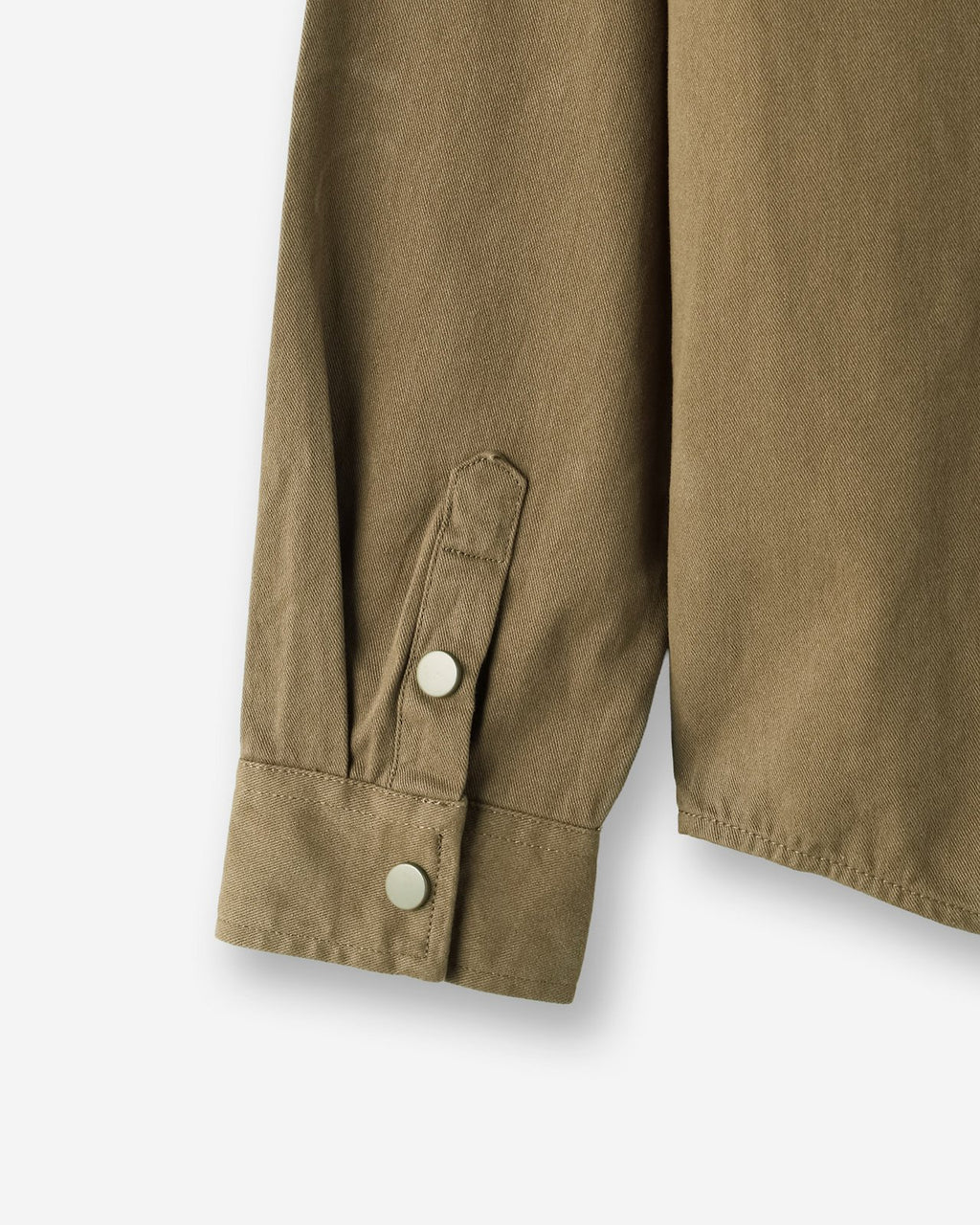 Snap Button Overshirt with Chest Pockets