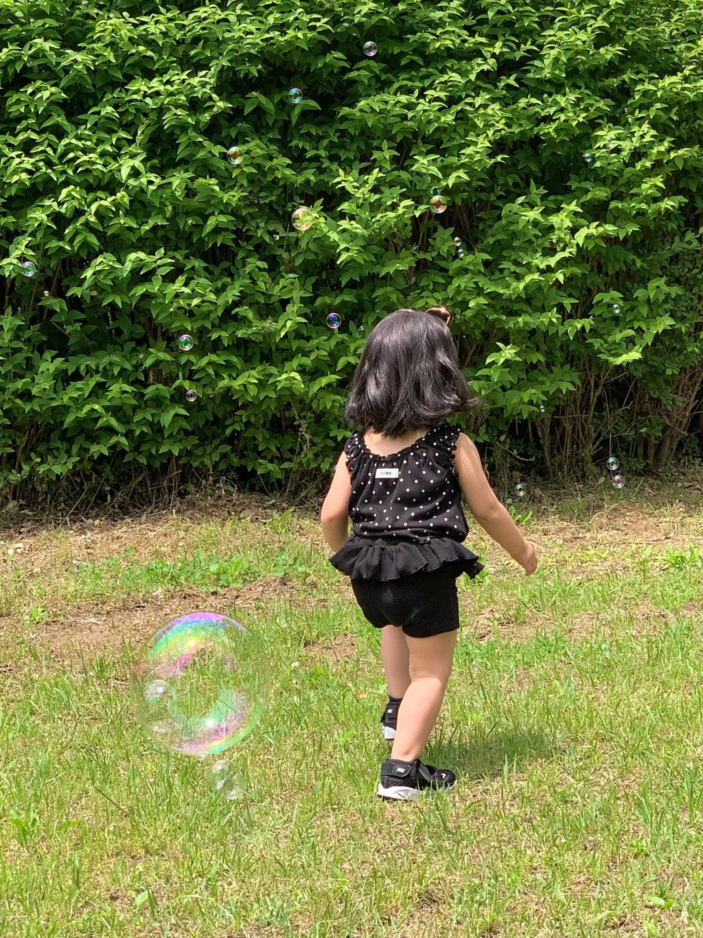 Bailey Polka Dot Ruffle Top & Frill Shorts Set — Kids
