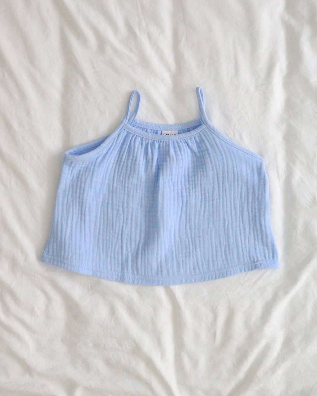 Bailey Crinkle Cotton Camisole & Pants Set — Kids