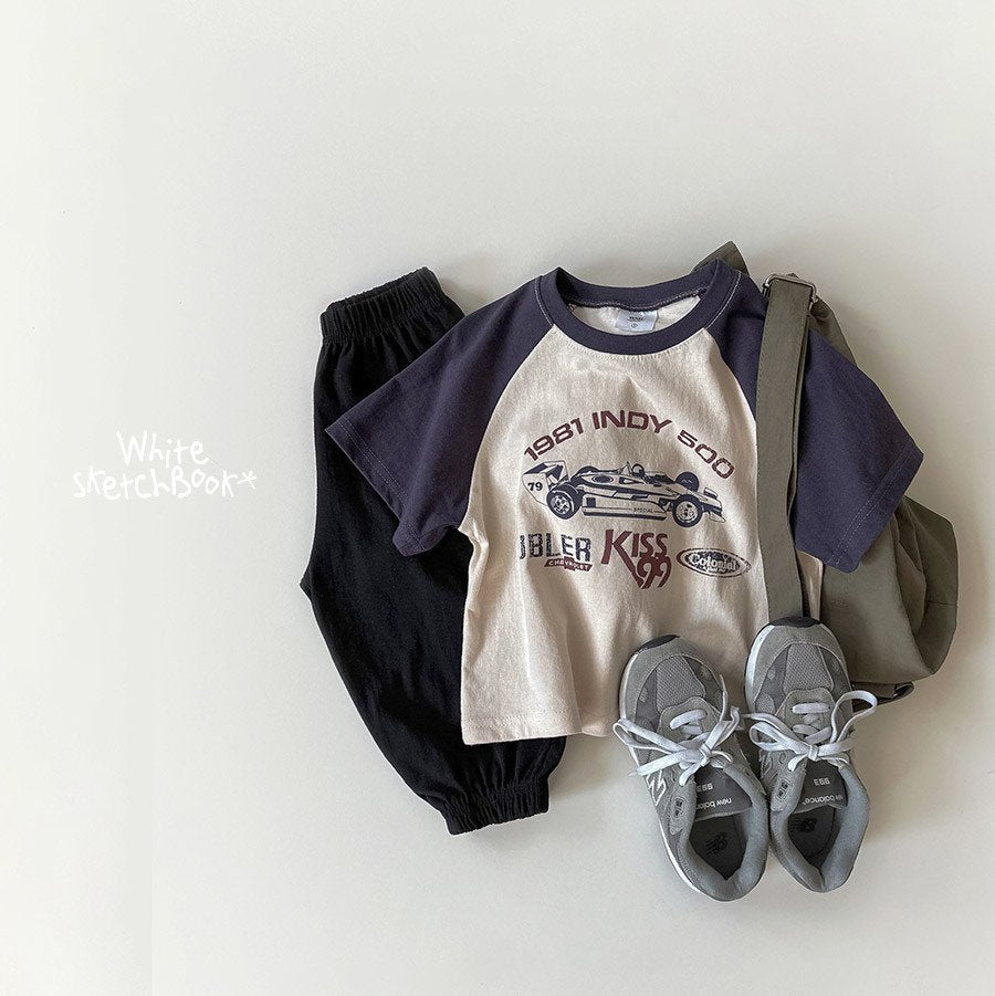 3Pack Cotton Jogger Pants — Kids