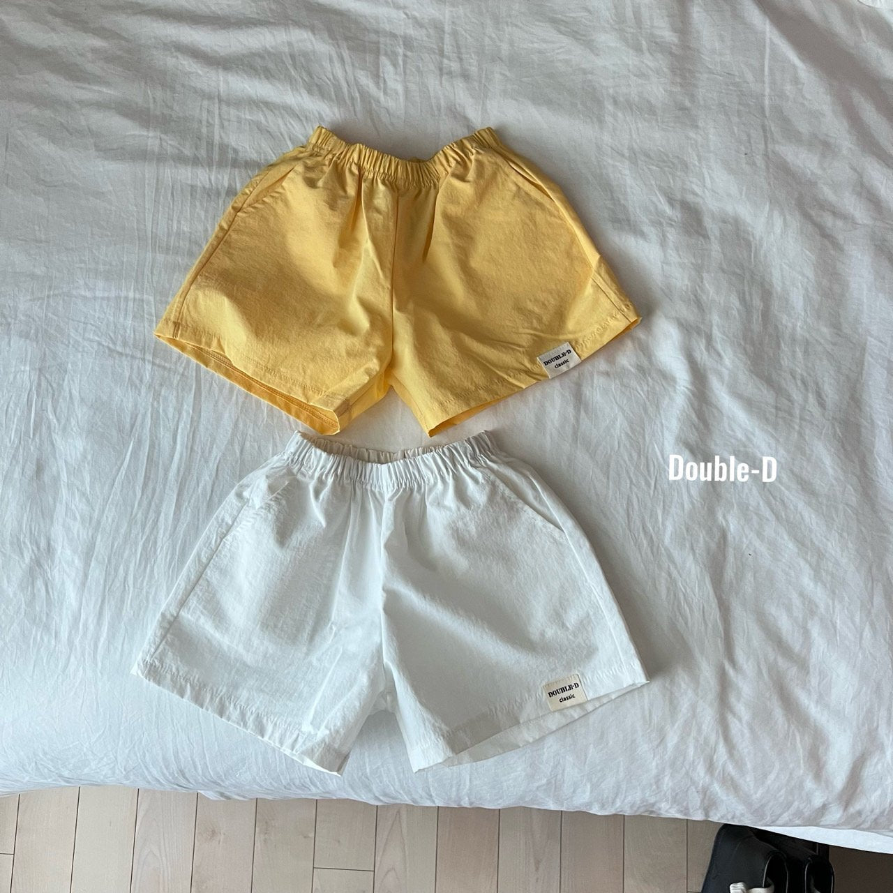 (2pack) Double.D Classic Wide Shorts — Kids