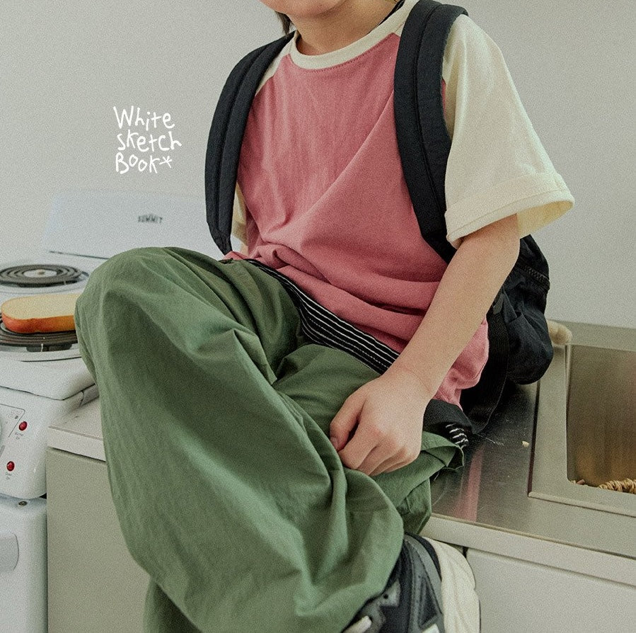 2-Pack Nylon Cargo Jogger Pants — Kids