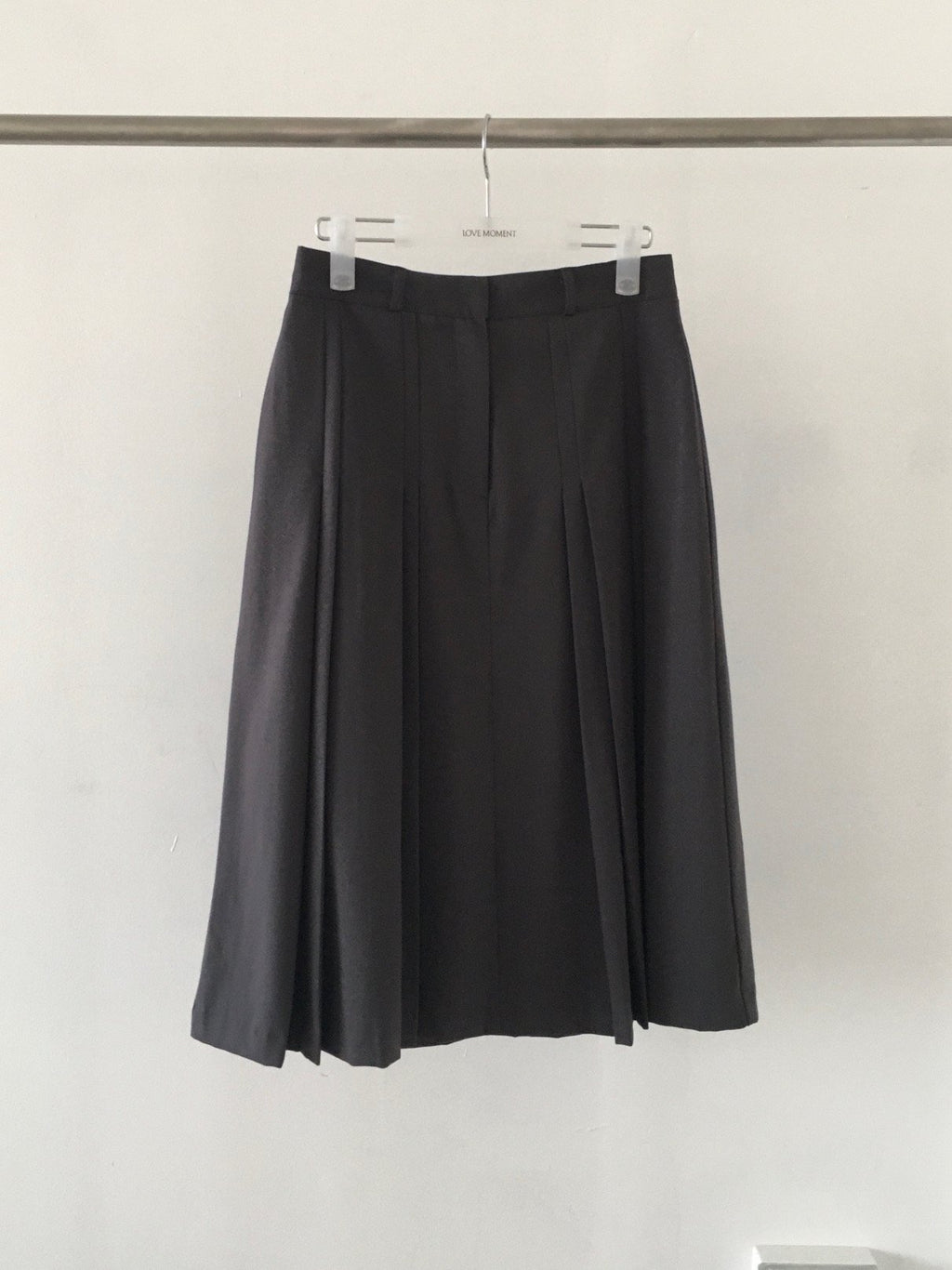 Pleated Midi Skirt