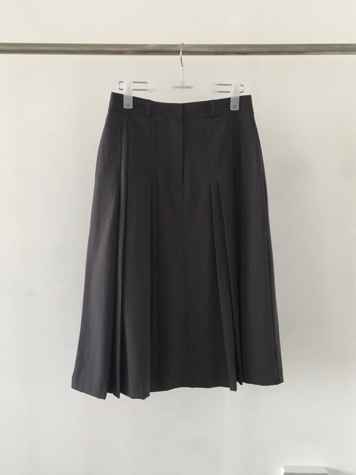 Pleated Midi Skirt